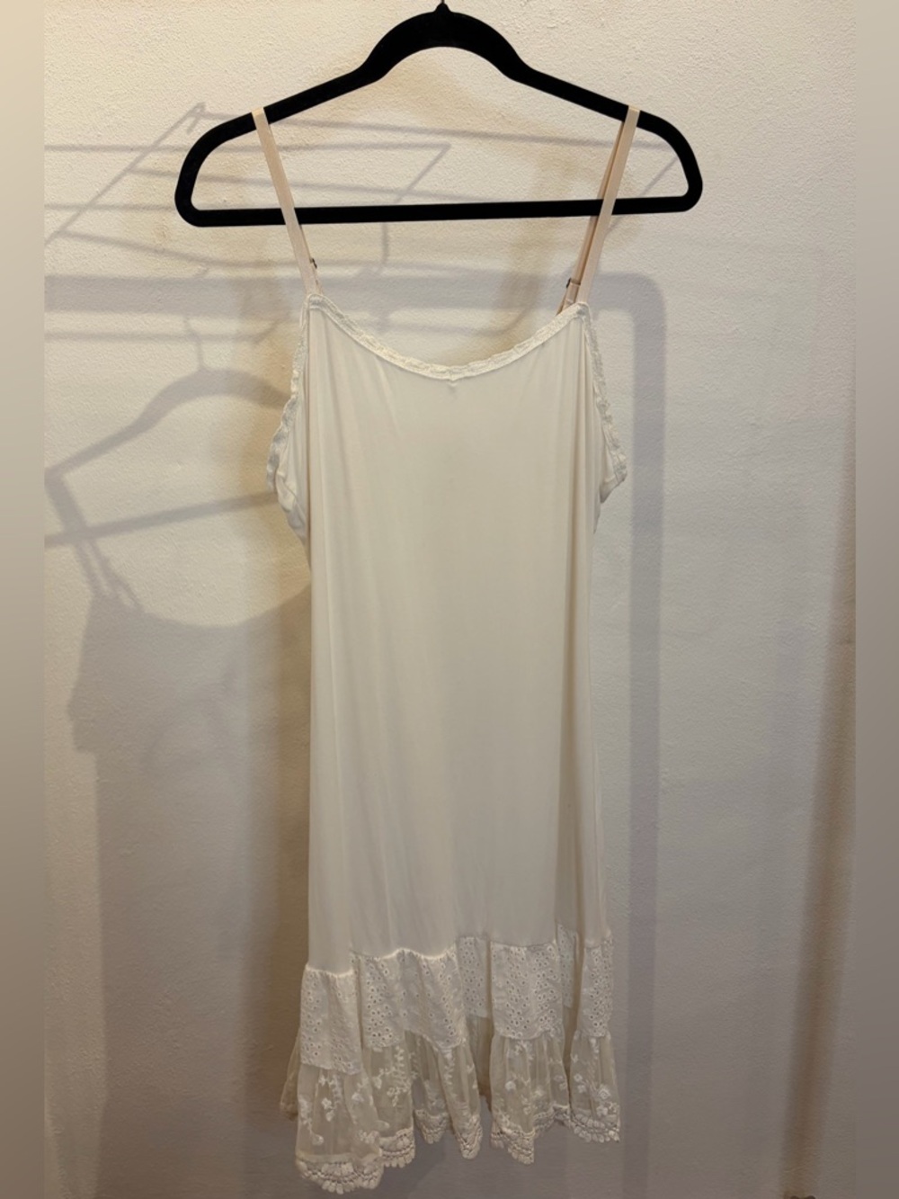 Matilda Jane Cream Lace-Trim Slip